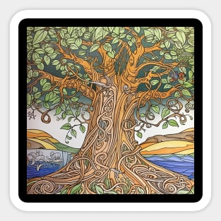 Yggdrasil Sticker